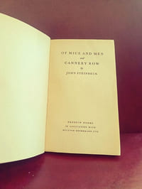 Of mice and men / Cannery row