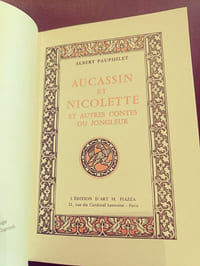 Aucassin et Nicolette et autres contes de jongleur