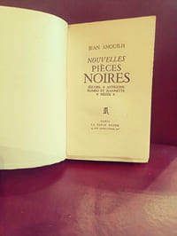 Nouvelles pièces noires