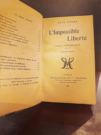 L'impossible liberté