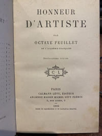 Honneur d'Artiste