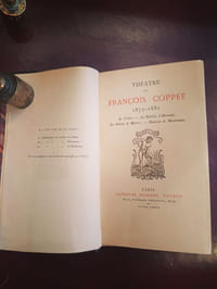 Théâtre 1879 - 1881