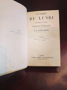 Causeries du Lundi (tome 14-15 et la Table)  par Sainte-Beuve, Charles Augustin . - Image 5
