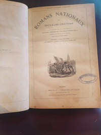 Romans nationaux (comprend : Le Conscrit de 1813, Waterloo, Madame Thérèse, L'Homme du peuple, La Guerre)