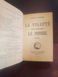La volupté éclairant le monde