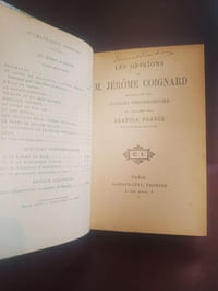 Les opinions de M. Jérôme Coignard 
