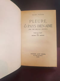 Pleure, ô pays bien aimé