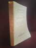Correspondance de Benjamin Constant et d'Anna Lindsay. de Rebecq, Constant.