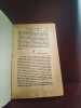 Correspondance de Benjamin Constant et d'Anna Lindsay. de Rebecq, Constant.