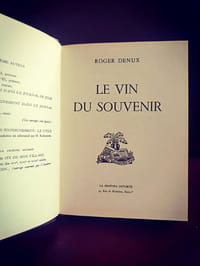 Le vin du souvenir