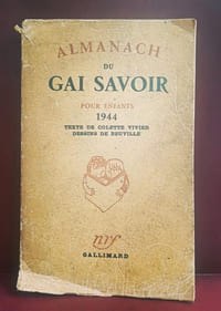 Almanach du gai savoir pour enfants 1944