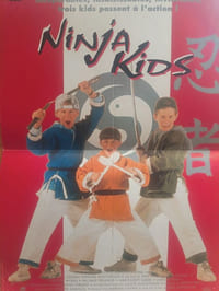 lot 2 affiches Ninja kids & les 3 ninja contre attaquent