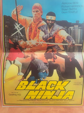Black ninja. Ho, Godfrey