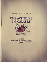 L'aventure en Calabre