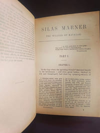 Silas Marner, the Weaver of Raveloe.