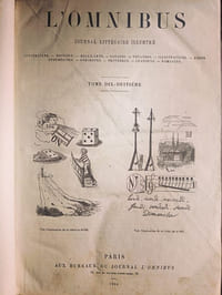 L'Omnibus : journal littéraire, romanesque et illustré [Volumes 10 et 18]