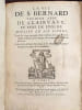 La vie de St Bernard, 1er abb&eacute; de Clairvaux et p&egrave;re de l'&Eacute;glise, divis&eacute;e en 6 livres.. 