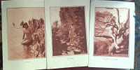 Suite de 25 &eacute;preuves photographiques de nus f&eacute;minins sur papier (Portfolios d'&Eacute;tudes de Nus / &Eacute;cole de Lyon). Arlaud, Georges-Louis.