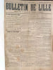 Bulletin municipal de Lille (Int&eacute;grale absolue des feuillets parus de 1914 &agrave; 1918). Collectif.