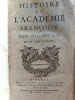 Histoire de l'Acad&eacute;mie fran&ccedil;oise (Tome 2 : Depuis 1652 jusqu'&agrave; 1700).. Abb&eacute; d'Olivet (Pierre-Joseph Thoulier, abb&eacute; d'Olivet, 1682-1768).
