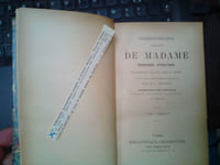 Correspondance complète de MADAME, Duchesse d'Orléans née princesse Palatine, mère du Régent.