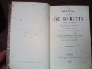 Mémoires et Correspondance de Roger de Rabutin, Comte de Bussy. Rabutin de, Roger Comte de Bussy