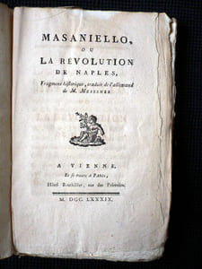 Masaniello, ou la révolution de Naples, fragment historique, traduit de l'allemand de M. Meissner