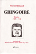 Gringoire, Ecrits 1937-1940. BERAUD Henri
