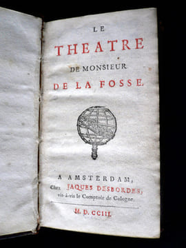 Le théâtre de M. de la Fosse. Polixene. Thesee. Manlius Capitolinus. Gabinie. Le distrait. Antoine de. LAFOSSE D'AUBIGNY