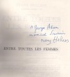 Entre toutes les femmes. HELLENS Franz