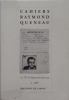   Cahiers Raymond Queneau 1 - 1997. La TSF de Raymons Queneau.. Claude Rameil 