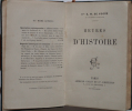  Heures d'histoire . Vicomte Eug&egrave;ne-Melchior de Vog&uuml;&eacute;