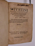 Iustini Historici Clarissimi In T.... JUSTINUS. 