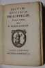 Justini Historiae Philippicae. Variantes lectiones adjecit P. Burmannus. . JUSTINUS. 