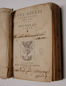 Auli Gellii luculentissimi scriptoris Noctes Atticae. . GELLIUS.