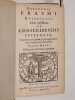 Desiderii Erasmi Roterodami Liber utilissimus de conscribendis epistolis, continens artificium & praecepta in earum compositione observanda. Editio ...