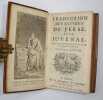 Traduction des Satyres de Perse, et de Juv&eacute;nal, par le R&eacute;v&eacute;rend Pere Tarteron, de la Compagnie de J&eacute;sus. Nouvelle &eacute;dition.  . PERSIUS & JUVENALIS. 
