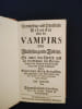 Vern&uuml;nftige und Christliche Gedancken &uuml;ber die Vampirs Oder Blutsaugende Todten, So unter den T&uuml;rcken und auf den Gr&auml;ntzen des Servien-Landes den ...