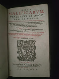 Malleus maleficarum, maleficas et earum haeresim framea conterens : ex variis actoribus compilatus, & in tres tomos iuste distributus ..

