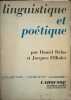 Linguistique et po&eacute;tique. Daniel Delas et Jacques Filliolet