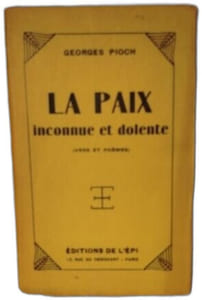 La Paix inconnue et dolente