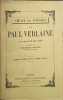 Choix de po&eacute;sies. Paul Verlaine