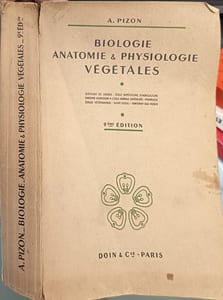 BIOLOGIE ANATOMIE & PHYSIOLOGIE VÉGÉTALES