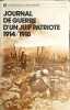 Journal de guerre d'un juif patriote 1914/1918. 