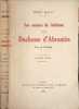 Les ann&eacute;es de boh&egrave;me de la Duchesse d'Abrant&egrave;s. Henri Malo