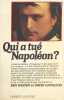 Qui a tu&eacute; Napol&eacute;on. WEIDER BEN ET HAPGOOD DAVID