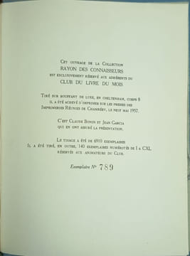 Les Mystères de Paris - numéroté. Eugène Sue