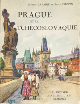 Prague et la Tchécoslovaquie ouvrage orné de 261 héliogravures. Hugues Lapaire et Jules Chopin
