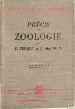Précis de zoologie. P. Verdun et H. Mandoul