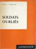 Soldats oubli&eacute;s. Docteur Y. Pr&eacute;vost